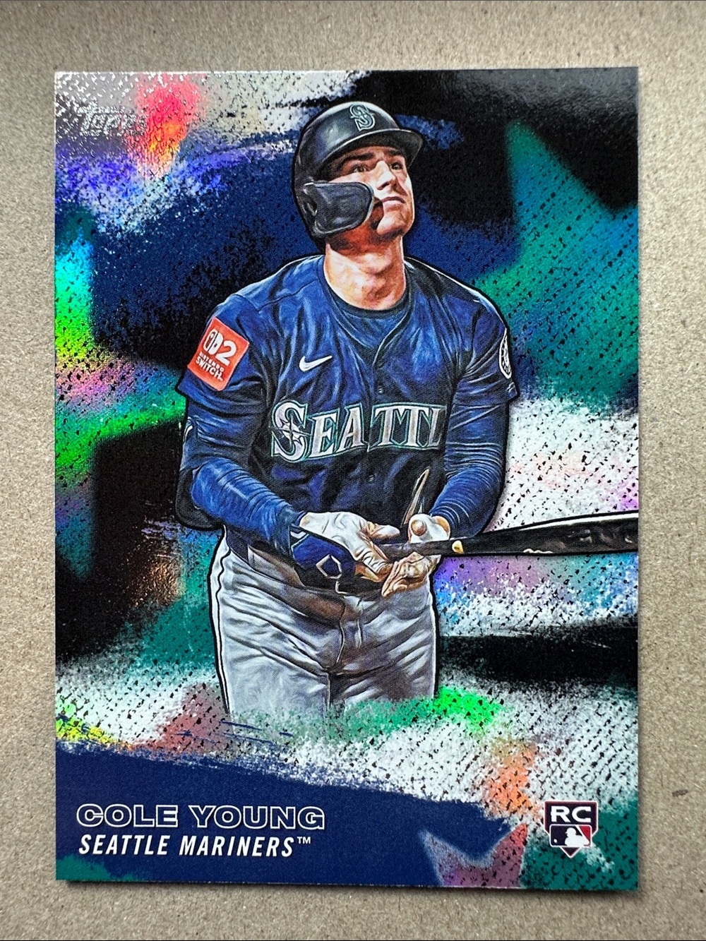 3 Cole Young Rookies + Cal Raleigh/Julio Rodriguez/Naylor Mariners lot of 19 - Picture 3 of 15